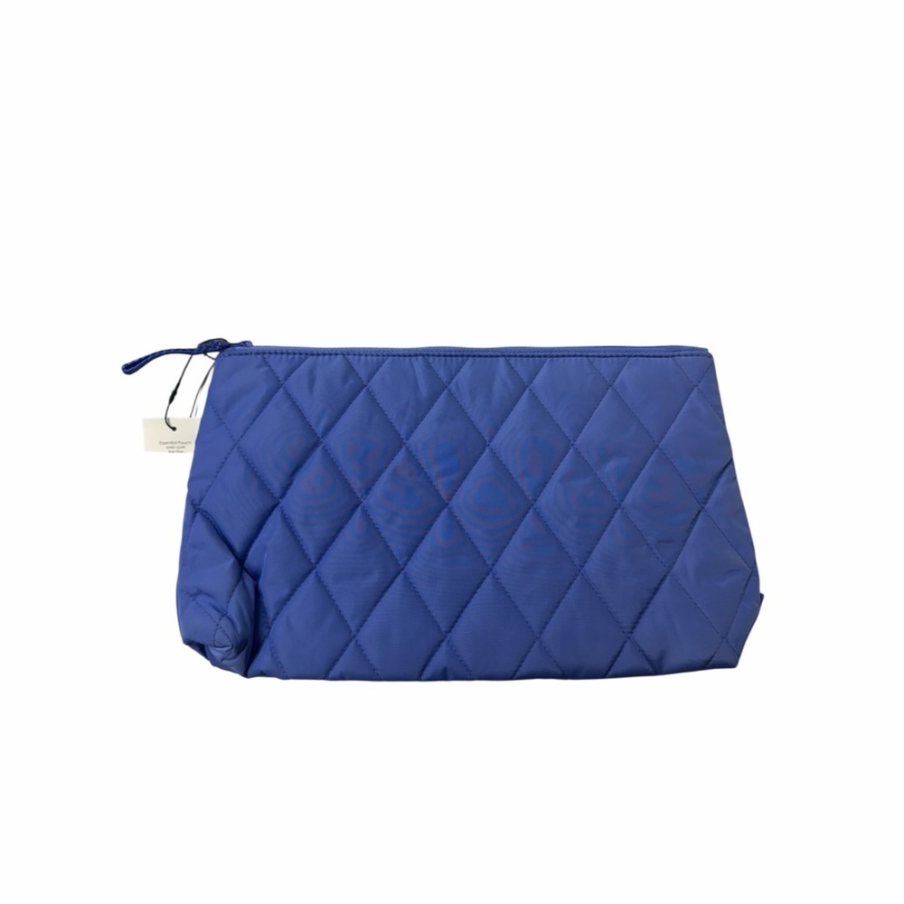 Vera Bradley Quilted Cosmetic Bag in Royal Blue